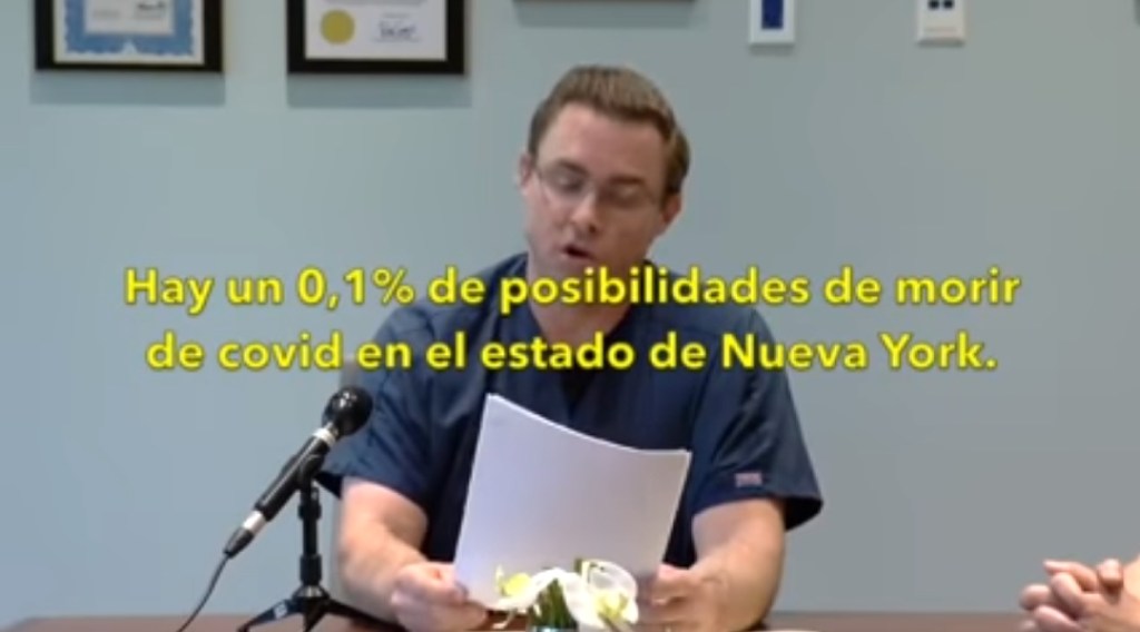 Especialistas de California, EEUU, comprueban que el COVID19 es una&nbsp;farza